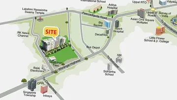Location of AV Chandana Heights - Image 227913