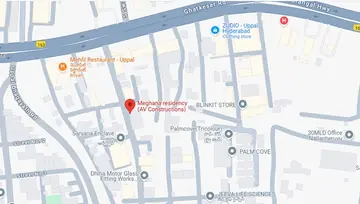 Location of AV Meghana Residency - Image 227950