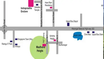 Location of AV Madhava Residency - Image 227943
