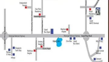 Location of AV Royal Residency - Image 227962