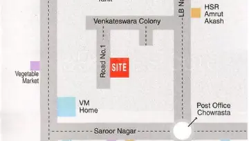 Location of Shri Classic Heights - Image 229007