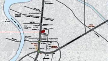 Location of Captown Shree Ugati Heights - Image 231420