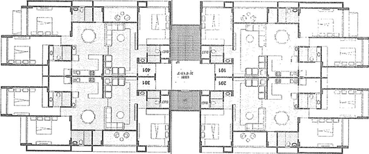 Floor Plan of Artiz Shubh Merrita in Bopal, Ahmedabad - Image 262273