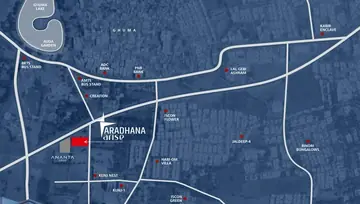 Location of Aradhana Arise - Image 262063
