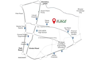 Location of Keystone The Leaf Apartment - Image 246997
