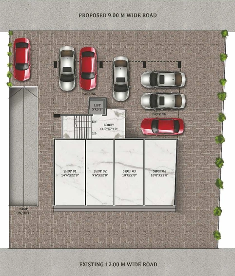 Master Plan of Keystone Sampanna in Indira Nagar, Nashik - Image 246943