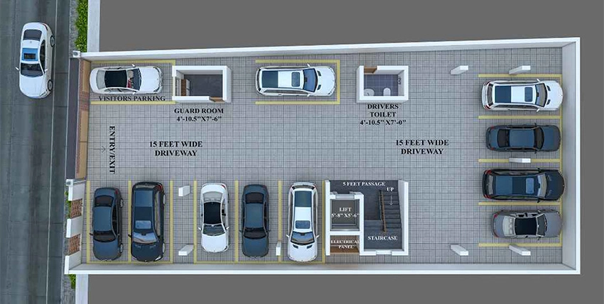 Master Plan of Maliban Pride in Choolaimedu, Chennai - Image 338413