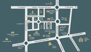 Location of Raunaq Eden Villas - Image 258517