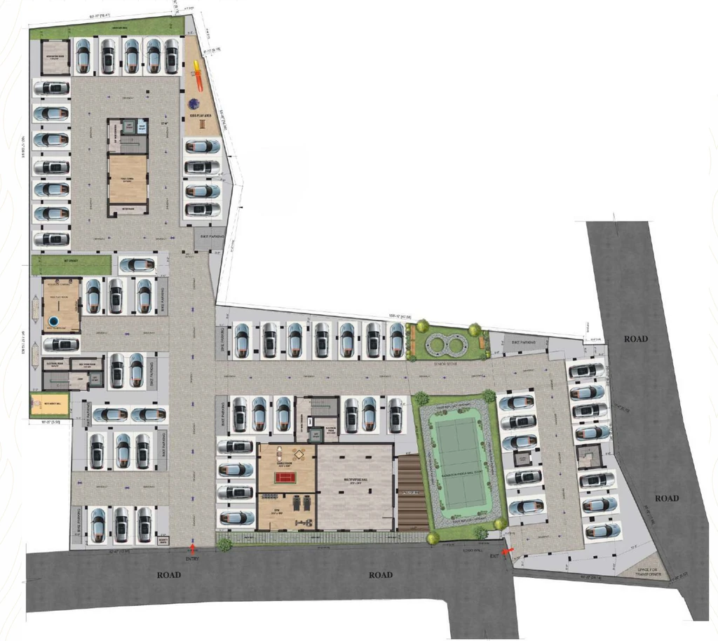 Master Plan of Raunaq Garden Wood in Pallavaram, Chennai - Image 343456