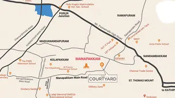 Location of Raunaq The Courtyard - Image 343478