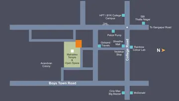 Location of Suhit Sukruti Elite - Image 247115