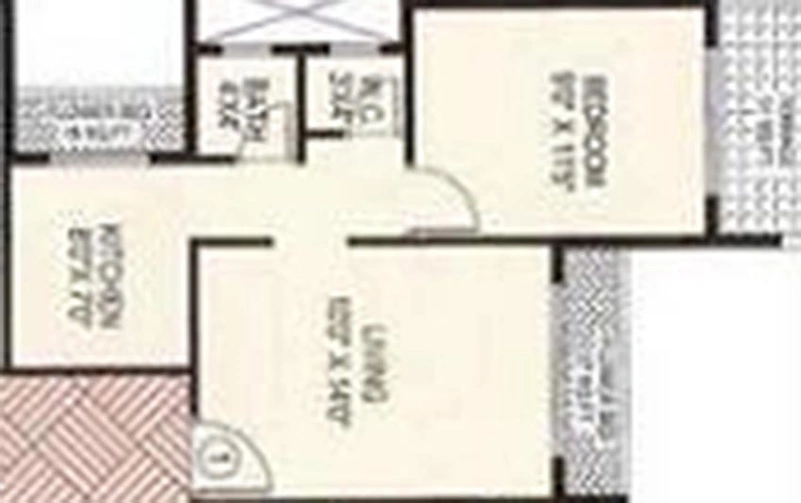 1 BHK Flat in Reliable Balaji Shradha in Ulwe, Navi Mumbai - Image 841268