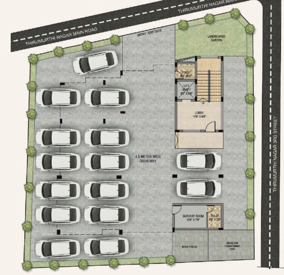 Master Plan of Natwest Tulip Heights in Nungambakkam, Chennai - Image 261324