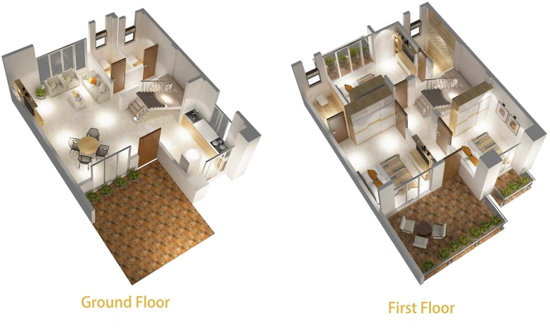 3 BHK Penthouse in Ashwa Tej in Igatpuri, Nashik - Image 843468