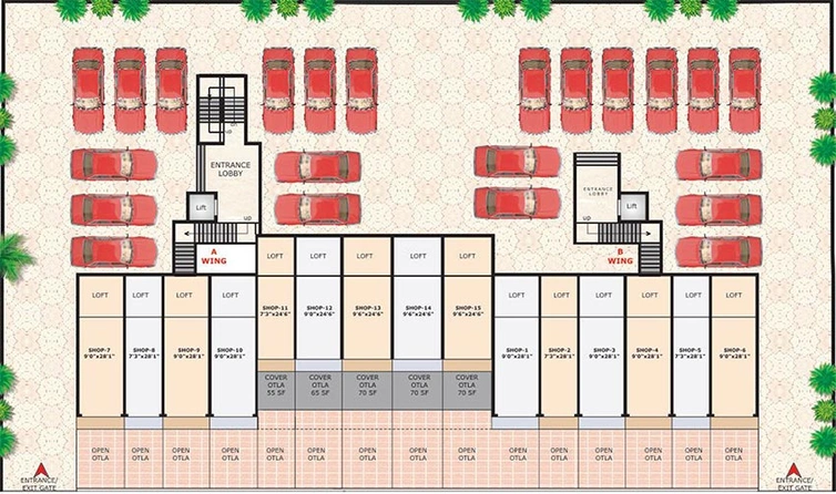Master Plan of Payal Heights in Taloja, Navi Mumbai - Image 253240