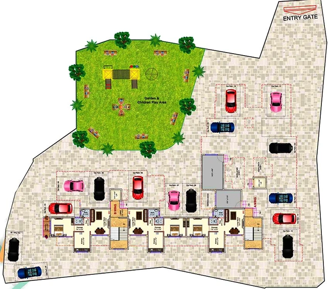 Master Plan of Anant Sakshi in Vichumbe, Navi Mumbai - Image 234721