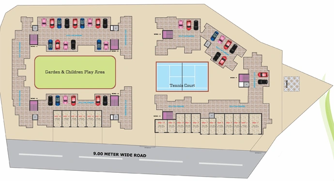 Master Plan of Anant Greens in Karjat, Thane - Image 230696