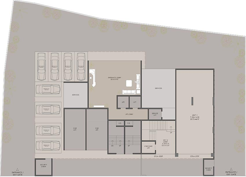 Master Plan of Platinum Oakwoods in Seawoods, Navi Mumbai - Image 253591