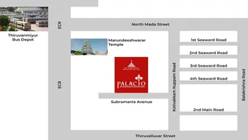 Location of Sri Jaishanthi Palacio - Image 276398