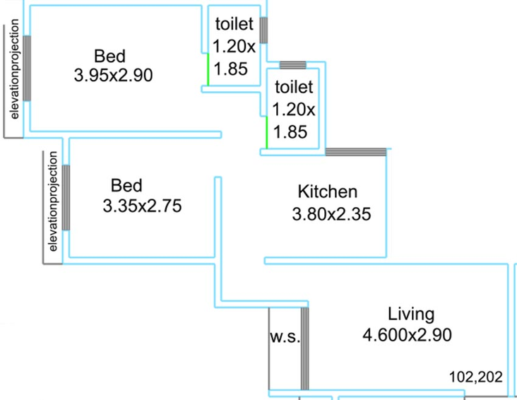 2 BHK Flat in Kartikya Park 2 in Panvel, Navi Mumbai - Image 843230