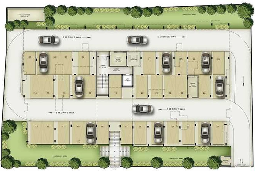 Master Plan of Atikramya Foyer in Keelkattalai, Chennai - Image 273321