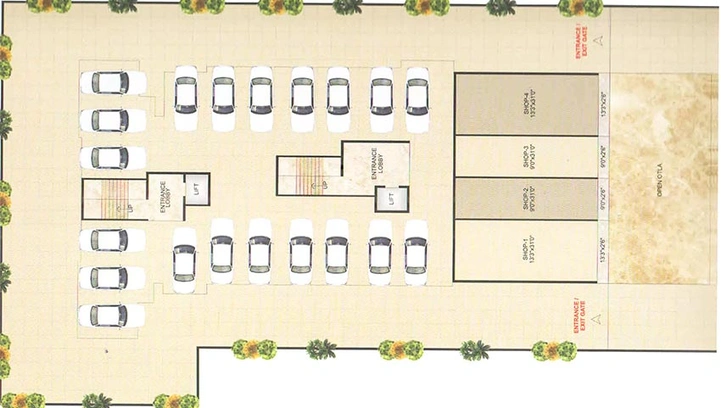 Master Plan of RK Ravechi Complex in Karanjade, Navi Mumbai - Image 254988