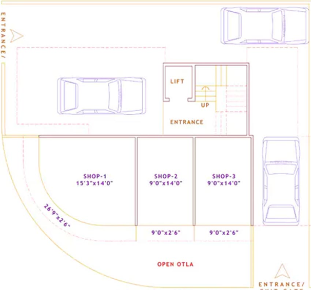 Master Plan of RK Vaishnavi Ashirwad in Karanjade, Navi Mumbai - Image 254785