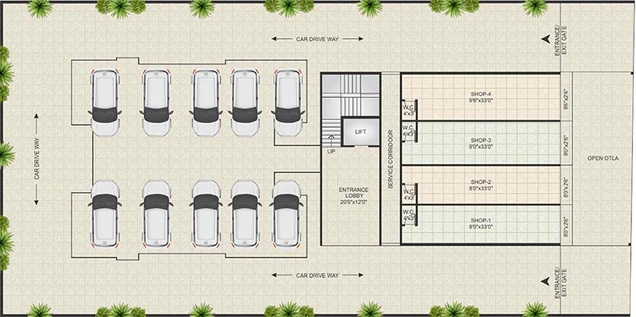 Master Plan of RK Vaishnavi Ellora in Karanjade, Navi Mumbai - Image 254795