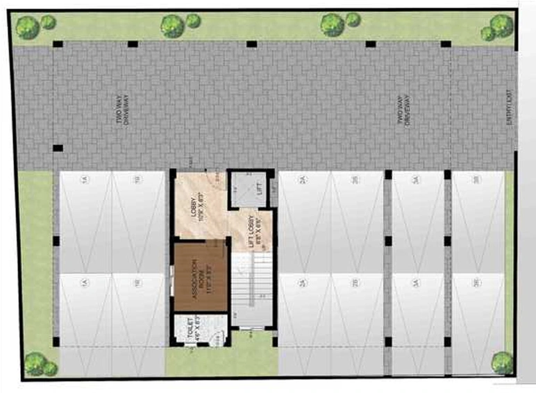 Master Plan of Sumanth Sreshta Raja Street in Mandaveli, Chennai - Image 253339