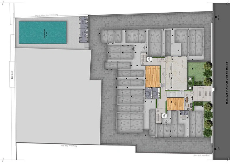 Master Plan of Sumanth Sreshta Raajeswari in Royapettah, Chennai - Image 254239