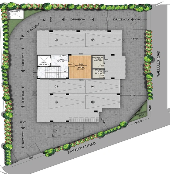 Master Plan of Sumanth Sreshta Barnaby in Kilpauk, Chennai - Image 254426