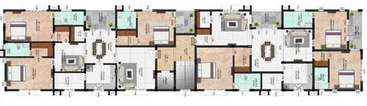 Floor Plan of Sreshta Tangirala in Mylapore, Chennai - Image 255018
