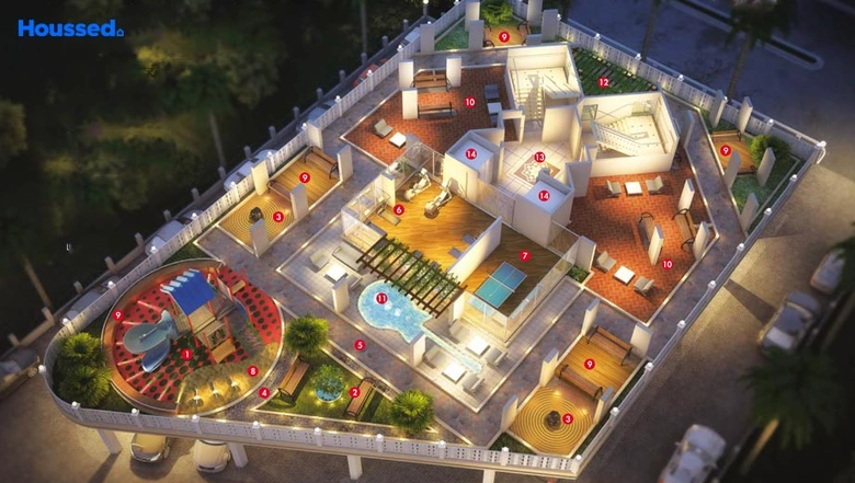 Amenities of Elite Grandeur in Kharghar, Navi Mumbai - Image 240042