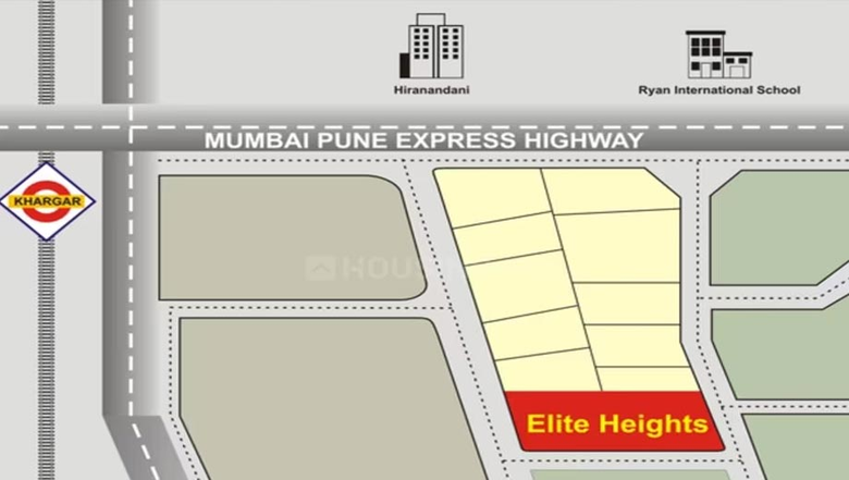 Location of Elite Heights in Kharghar, Navi Mumbai - Image 240064