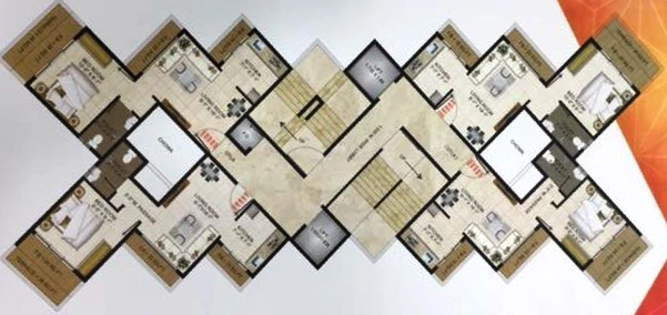 Floor Plan of Dream Onyx in Ulwe, Navi Mumbai - Image 238543