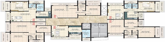 Floor Plan of Dream Sai Elegance in Ulwe, Navi Mumbai - Image 238556