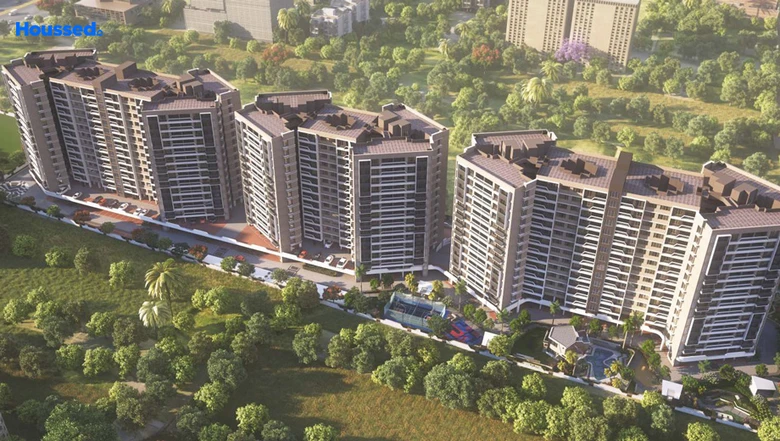 Project Image of Krishna Nirman Amorapolis in Dhanori, Pune - Image 10404