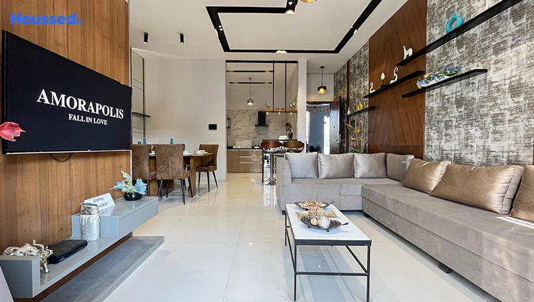 Sample Apartment of Krishna Nirman Amorapolis in Dhanori, Pune - Image 10415