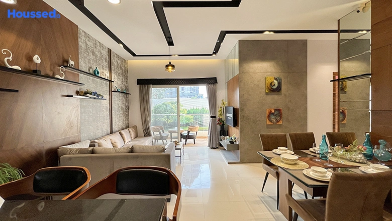 Sample Apartment of Krishna Nirman Amorapolis in Dhanori, Pune - Image 10418