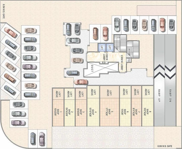 Master Plan of Swaraj Bella Vita in Ghansoli, Navi Mumbai - Image 257664