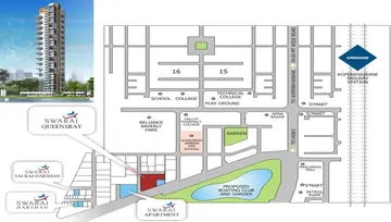 Location of Swaraj Queensbay - Image 257791