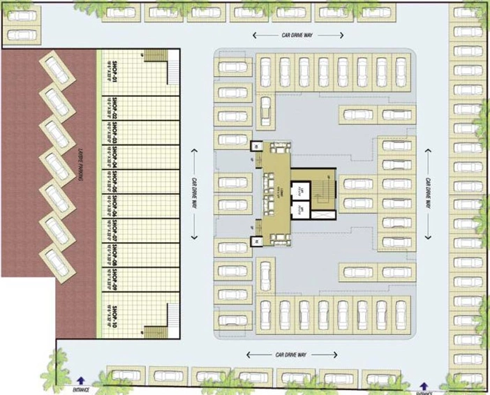 Master Plan of Swaraj Exotica in Kalamboli, Navi Mumbai - Image 257736