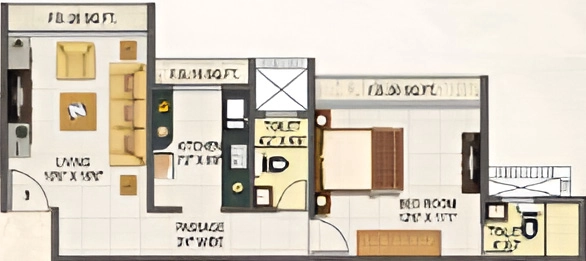 1 BHK Flat in Swaraj Kalash in Chembur East, Mumbai - Image 886194