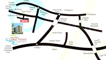 Location of Vasu Dhyanish Lake Front - Image 272650