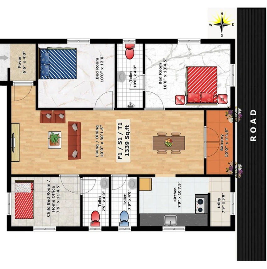Master Plan of JD Luxora in Thiruvanmiyur, Chennai - Image 335740