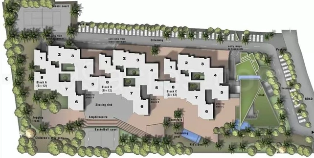 Master Plan of ND Passion in HSR Layout, Bangalore - Image 270980