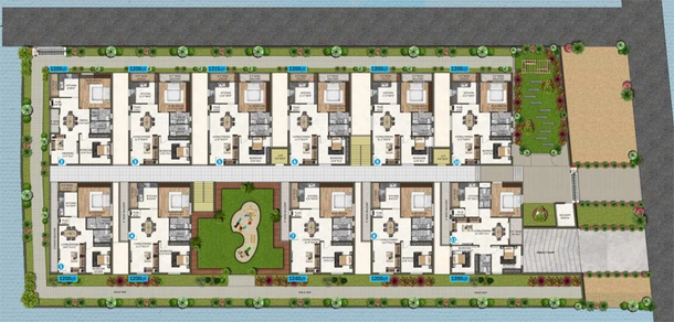 Master Plan of Bensup Suraksha Lake Eden in Gundlapochampalli, Hyderabad - Image 272455