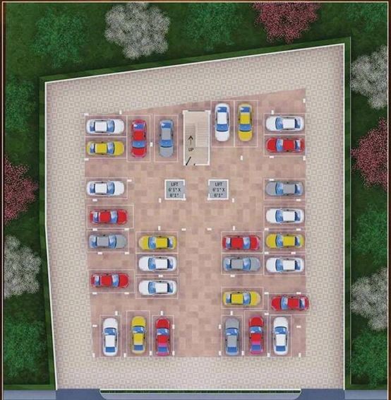 Master Plan of Siddhivinayak Vighnaharta Residency in Zingabai Takli, Nagpur - Image 225940
