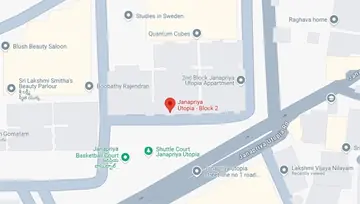 Location of Janapriya Utopia Block 2 - Image 226218
