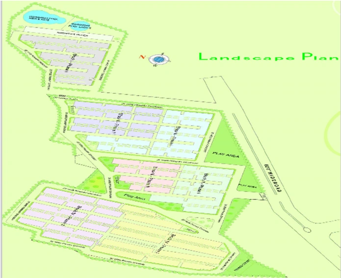 Master Plan of Janapriya Utopia Block 2 in Attapur, Hyderabad - Image 226219